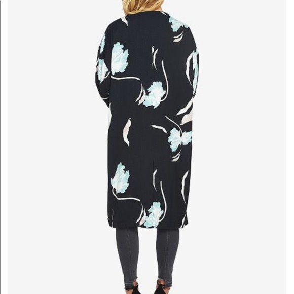 1.State Floral Kimono Jacket - Picture 3 of 8